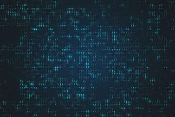 Poster - Seamless halftone dot pattern background.