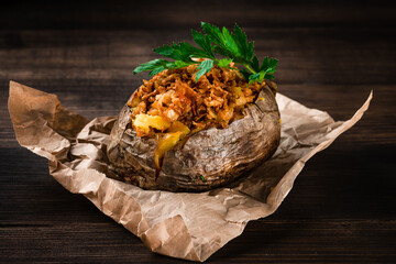 Sticker - Stuffed baked potato