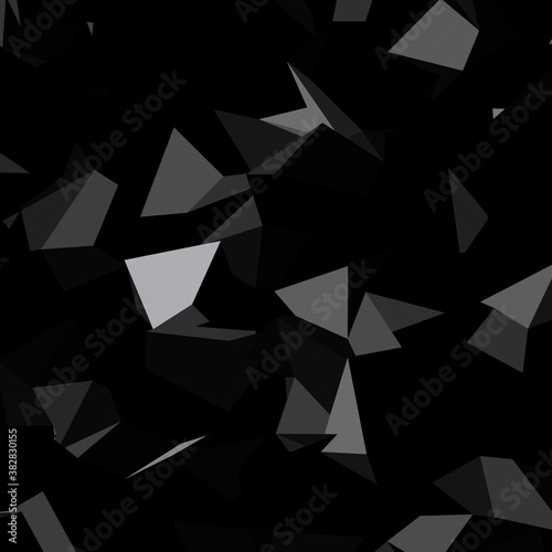 Fotografía Low poly triangular, triangles vector background