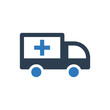 emergency ambulance icon 