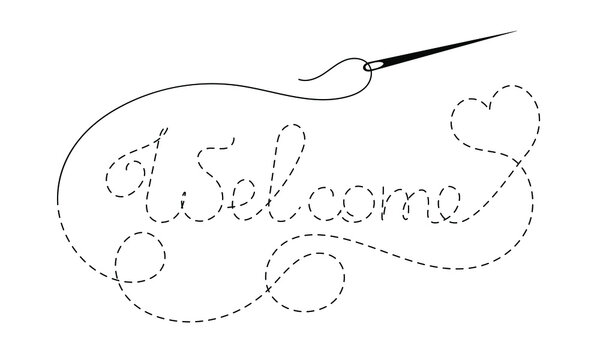 Silhouette of word 