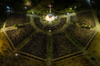 © AmazingAerialAgency - Aerial view of religious gathering on Praça dos Romeiros in Ceara, Brazil.