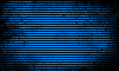 Wall Mural - abstract stylish trendy simple striped grunge background with stripes of blue and black colors, with grainy in vintage style