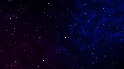 Wall Mural - footage 4k of traveling through star fields in space as a supernova colorful light glowing.space neb