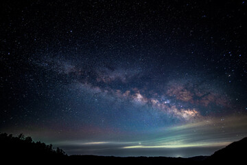 Canvas Print - milky way