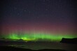 Northern lights at the Isle of Skye Scotland in September