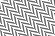 Zig-zag abstract background illustration. Black and white colours