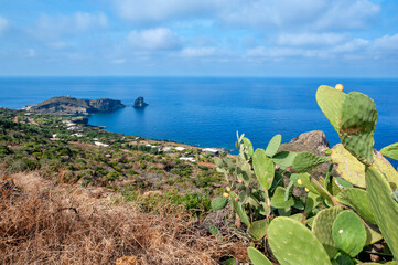 Wall Mural - Pantelleria, Trapani district, Sicily, Italy, Europe, view of Cala Levante