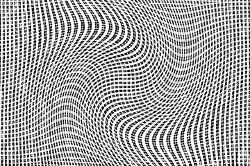 Aufkleber - Grunge surface texture with dots, grit, and noise swirled in different places. Abstract monochrome background. Vector illustration. Overlay template.