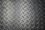 Fototapeta  - Stainless Steel metal floor plate texture, steel background