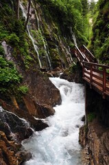 Canvas Print - Wimbachklamm in Ramsau