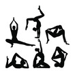 © AyaLinesDesign - Seth silhouette yoga woman