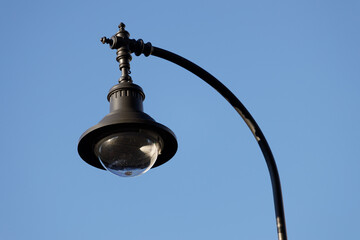 Aufkleber - beautiful street lamp against blue sky