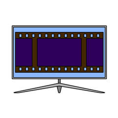 Canvas Print - Cinema TV Screen Icon