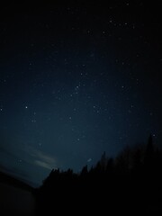 starry night sky
