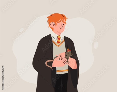 Fotomural Character from Harry Potter books Ron Weasley