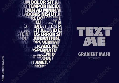 Download Text Overlay Mask Effect Mockup Buy This Stock Template And Explore Similar Templates At Adobe Stock Adobe Stock PSD Mockup Templates