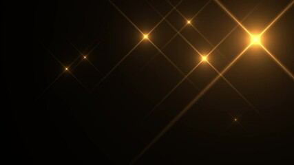 Wall Mural - flashing lights sparks background loop