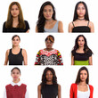 © Ranta Images - Collage of multi ethnic and mixed age women