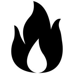 Wall Mural - 
Isolated icon design of fire flame
