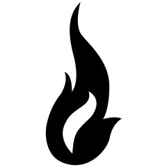 Wall Mural - 
Isolated icon design of fire flame
