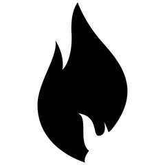 Wall Mural - 
Isolated icon design of fire flame
