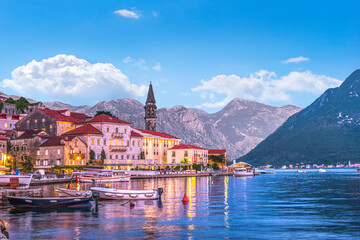 Sticker - Perast in evening