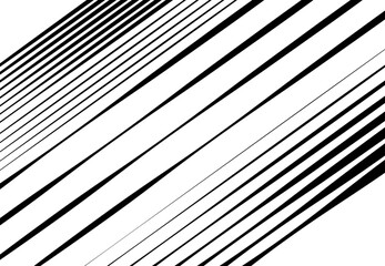 Poster - Diagonal, oblique, slanted random lines, stripes