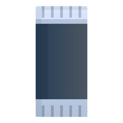 Poster - Technology capacitor icon. Cartoon of technology capacitor vector icon for web design isolated on white background
