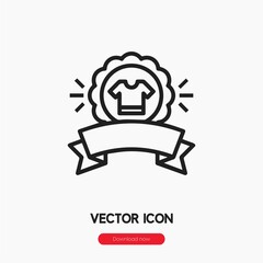 Poster - best seller icon vector sign symbol