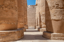 The Great Hypostyle Hall In The Precinct Of Amun Re, Karnak, Eygpt