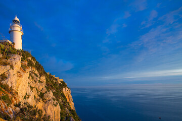 Canvas Print - Denia Javea San Antonio Cape Mediterranean Lighthouse