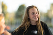 © Caro Telfer/Austockphoto - Smiling happy teenage girl with long hair