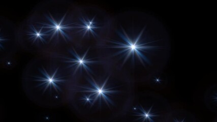 Wall Mural - sparkle night party transparent loop