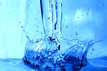 Poster - water wet splash