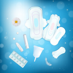 Poster - Feminine Hygiene Concept