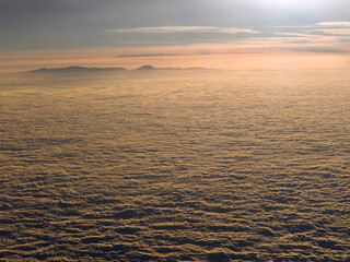 Wall Mural - Bouncing off the clouds