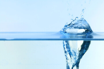 Poster - water splash