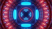 Rotating Motion Hypnosis Portal 4k Uhd 3d Rendering Vj Loop
