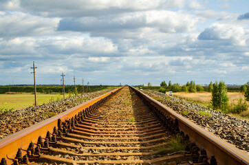 Landscape of the railway