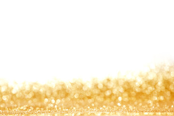 Sticker - Abstract golden shiny background