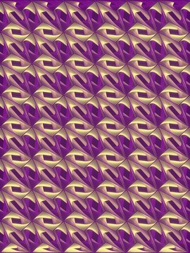 Abstract violet wireframe backdrop. Digital multi colored 3d render illustration