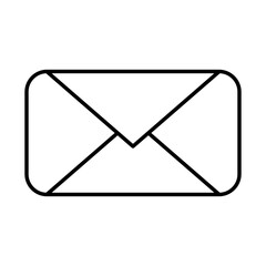 envelope mail line style icon