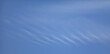 rare cirrus clouds in the blue sky