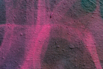 colorful grunge cracked paint concrete wall texture background