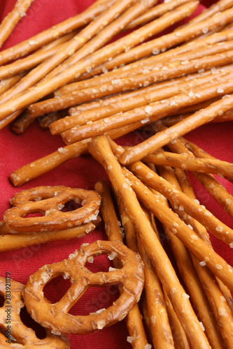 Cuadros en Lienzo some salty pretzel sticks and pretzel for a party