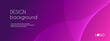 © Artulina - Abstract banner vector template. Minimal background with wavy lines for facebook cover