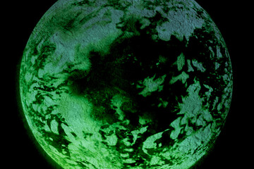 green planet earth