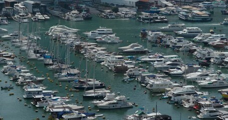 Canvas Print - Hong Kong yacht club