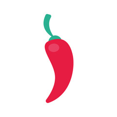 Poster - Isolated chilli vegetable vector design